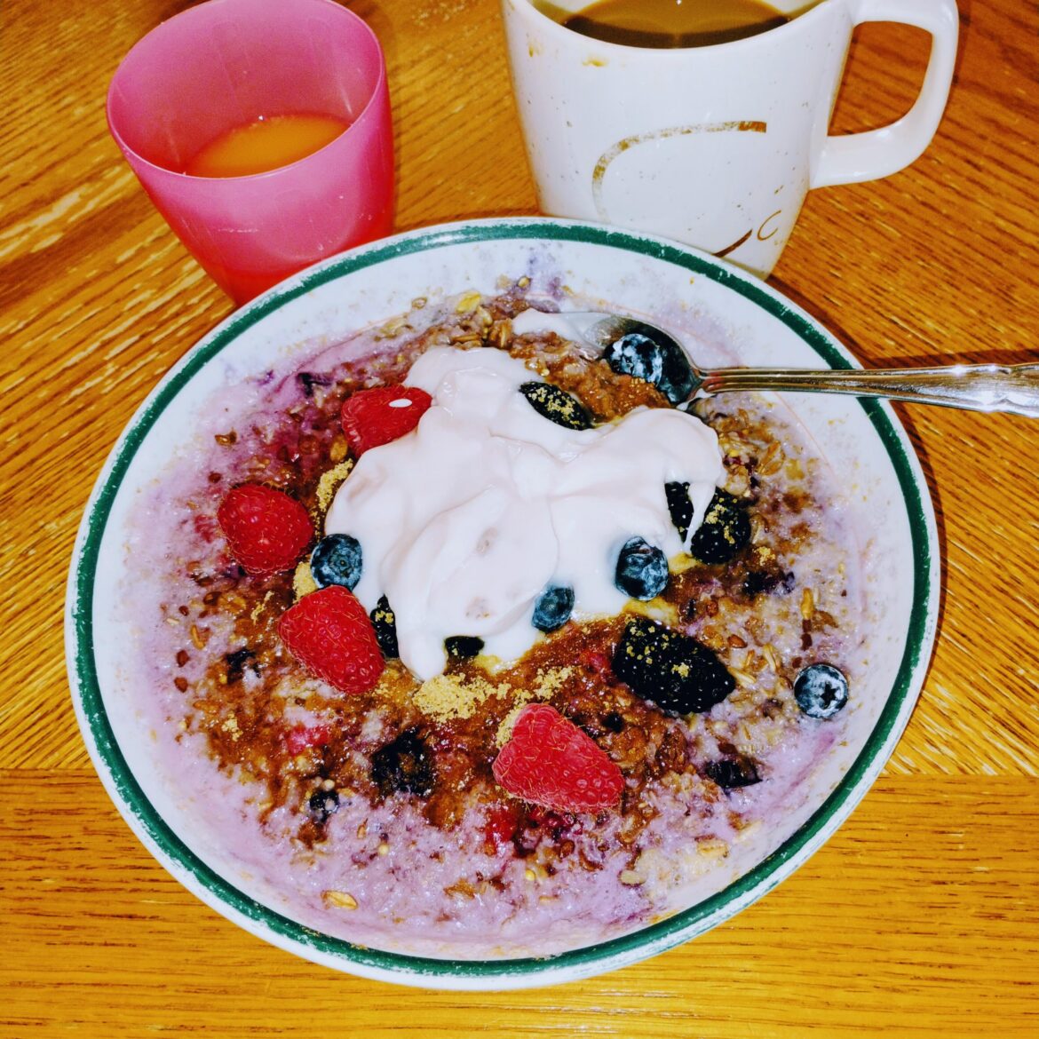 Berry blast ancient grains and oats