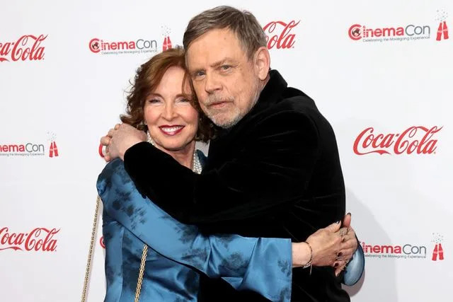 Gabe Ginsberg/WireImage Marilou and Mark Hamill in April 2025