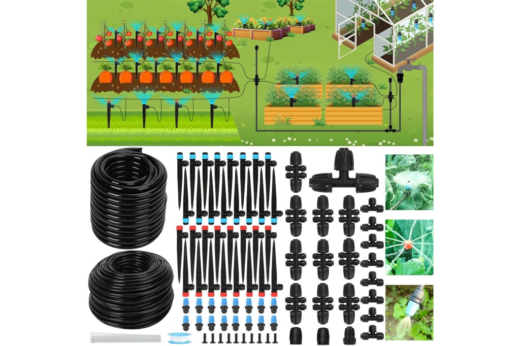 Cartoon drip system parts