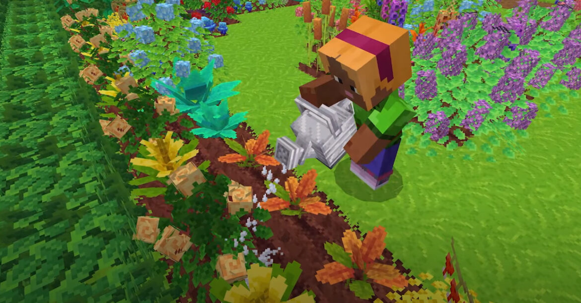 This Free Minecraft Mod Lets You Grow A Garden