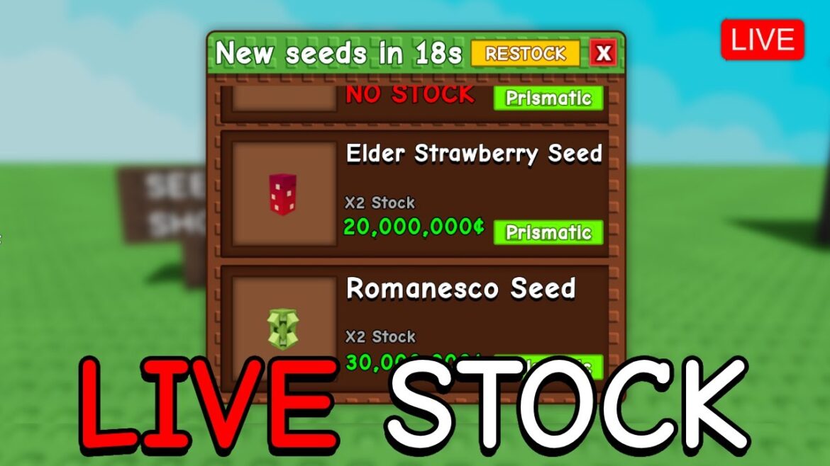 Live 🔴 | GROW A GARDEN STOCK, WEATHER & SEEDS! 24/7! Live 🔴 | GROW A GARDEN STOCK, WEATHER & SEEDS! 24/7!