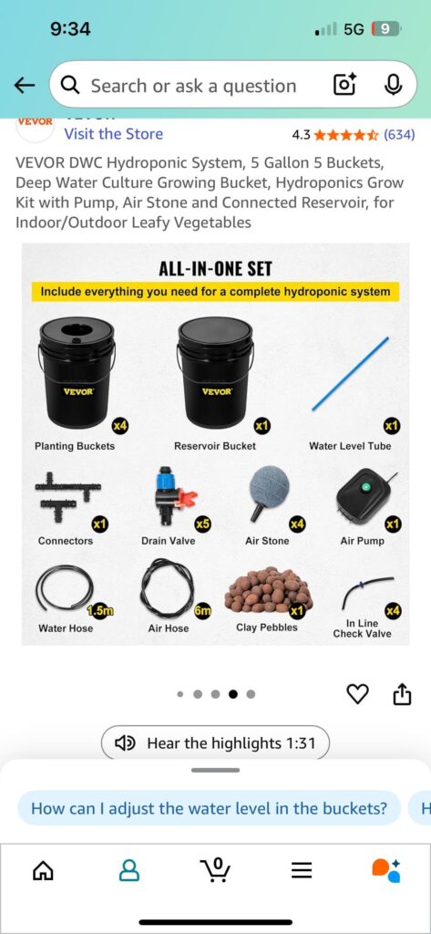 Is this everything I’d need to grow hydroponically
