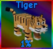 Tiger pet icon in Roblox Grow a Garden.