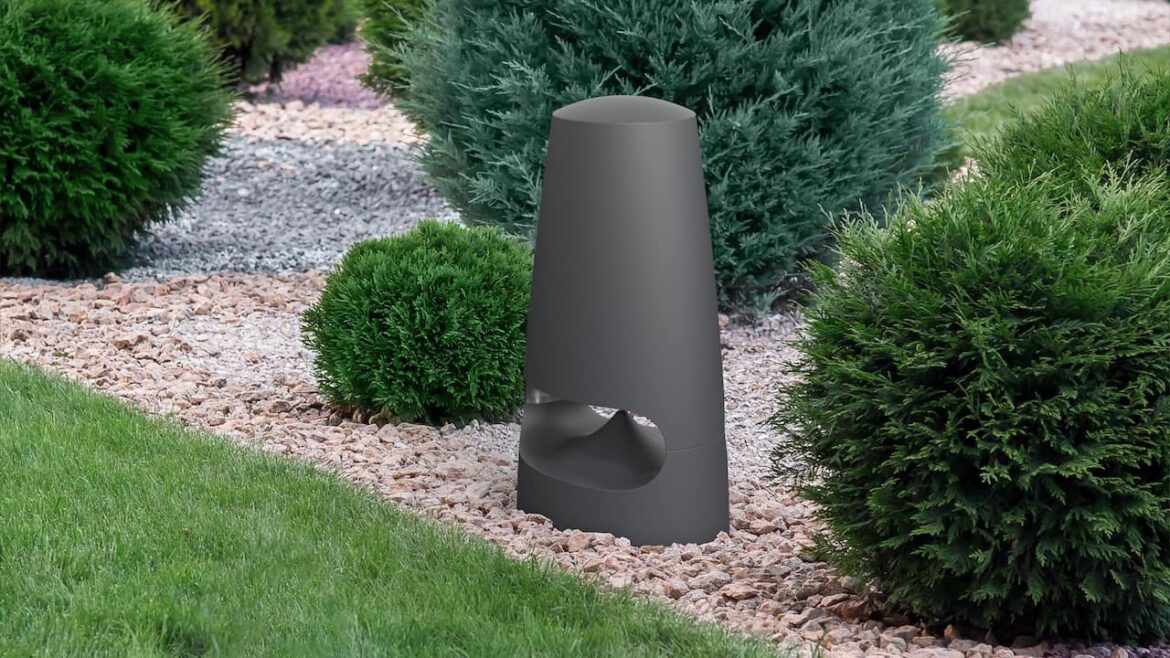 Triangle Garden 7 Outdoor Speaker Gray Lifestyle