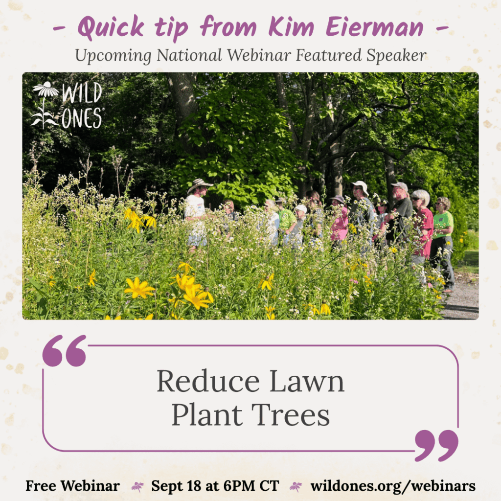 Wild Ones Free National Webinar: EcoBeneficial Landscape Strategies for the Climate Crisis