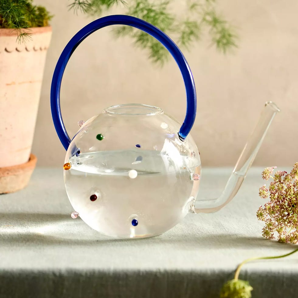 Confetti Glass Watering Can