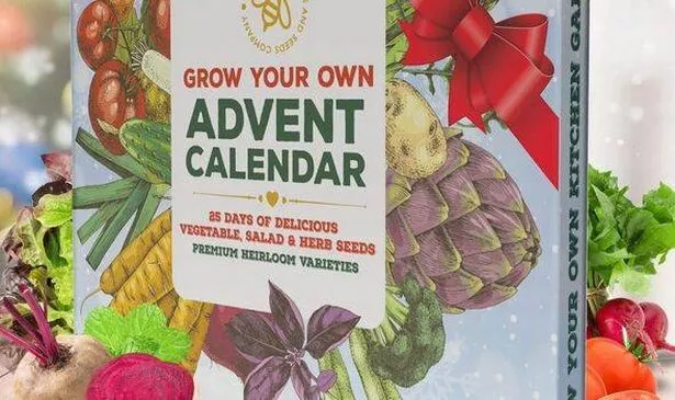 Gardening advent calendar