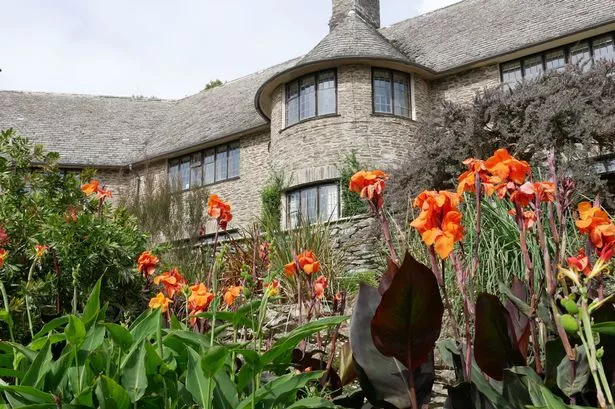 Grand house and garden