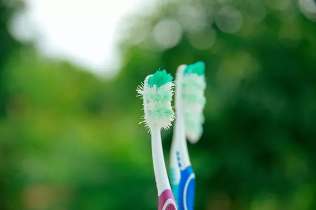 Old toothbrushes