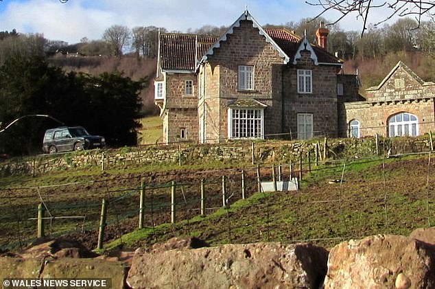 Mr Marsden's countryside estate, which the couple have owned since April 2020