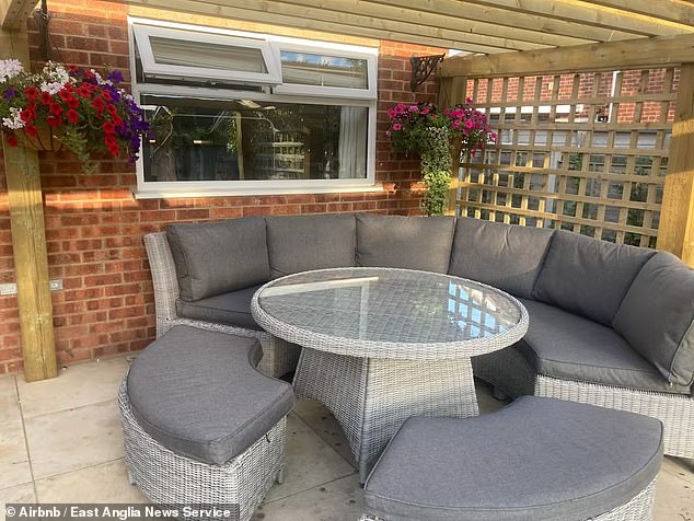 The listing which prices the property at £991 for a five-night stay in November, describes the bungalow as being just a five-minute drive from the beach
