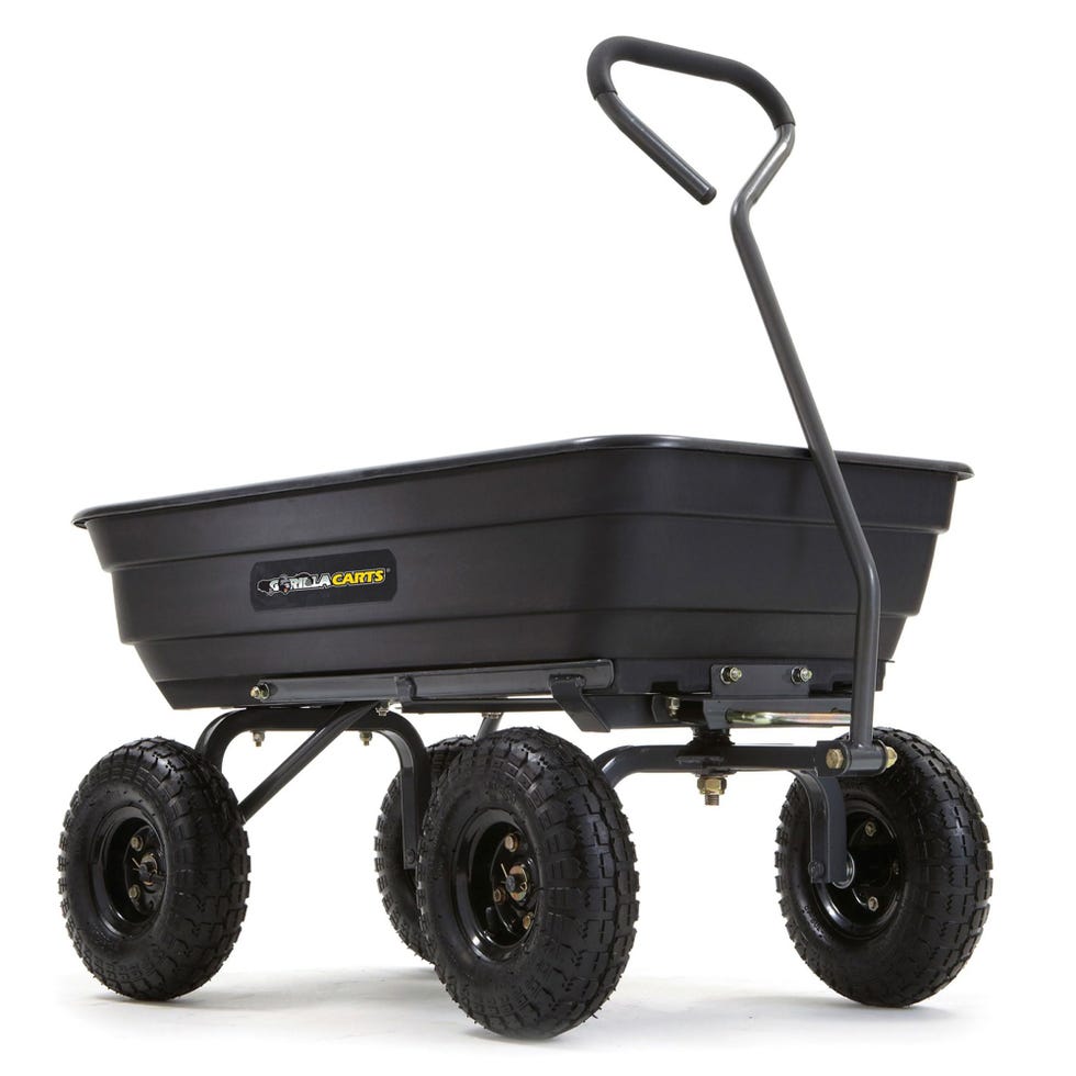 Poly Garden Dump Cart
