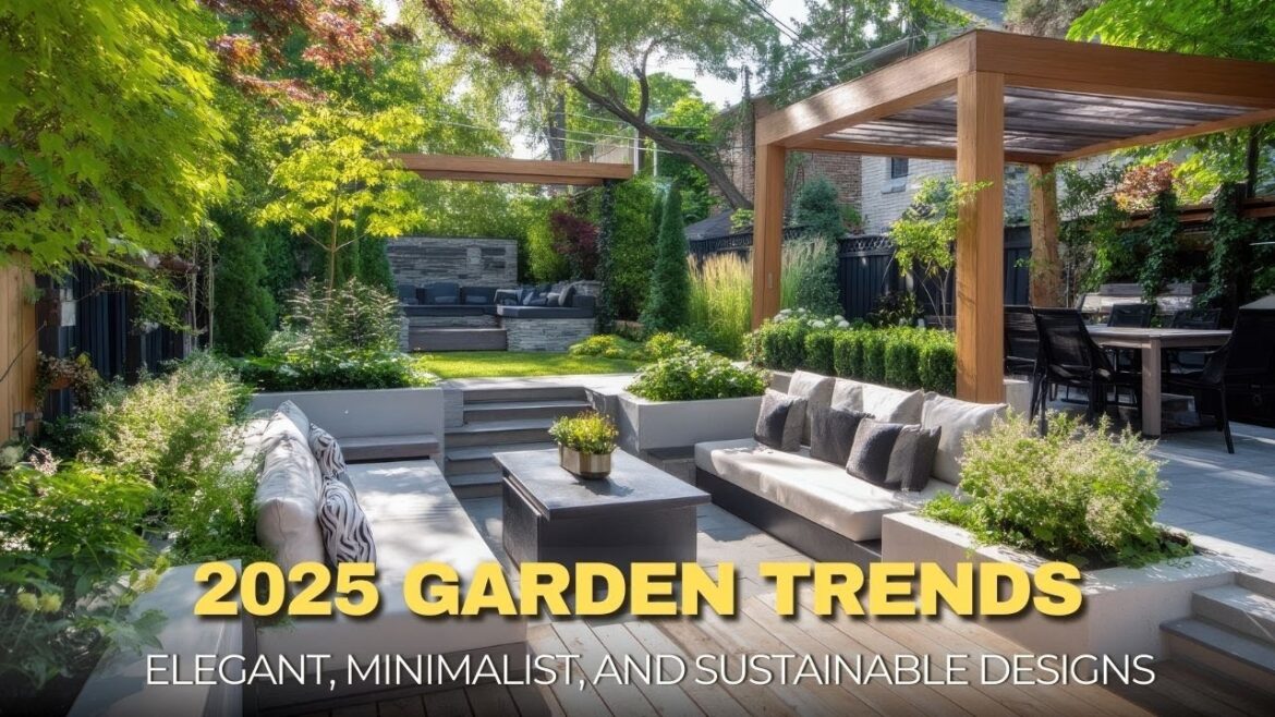 2025 Modern Backyard Ideas Luxury Minimalist Garden Trends