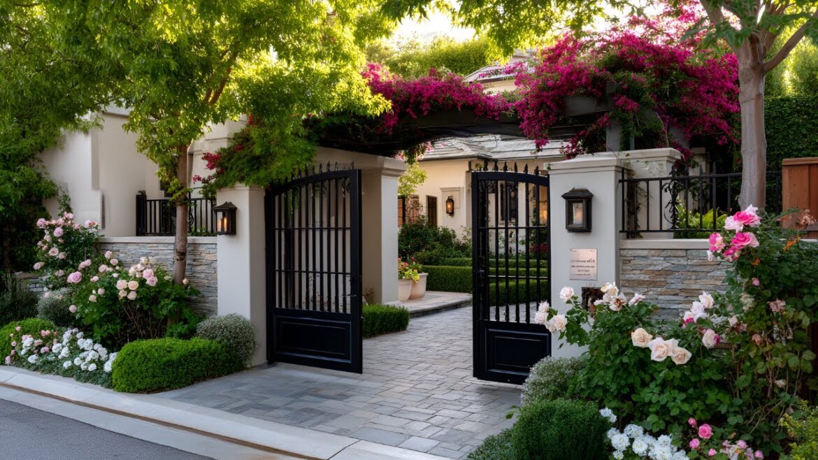 Charming Entryways for Small Front Yards | Stunning Gate & Arch Garden Inspirations! Charming Entryways for Small Front Yards | Stunning Gate & Arch Garden Inspirations!