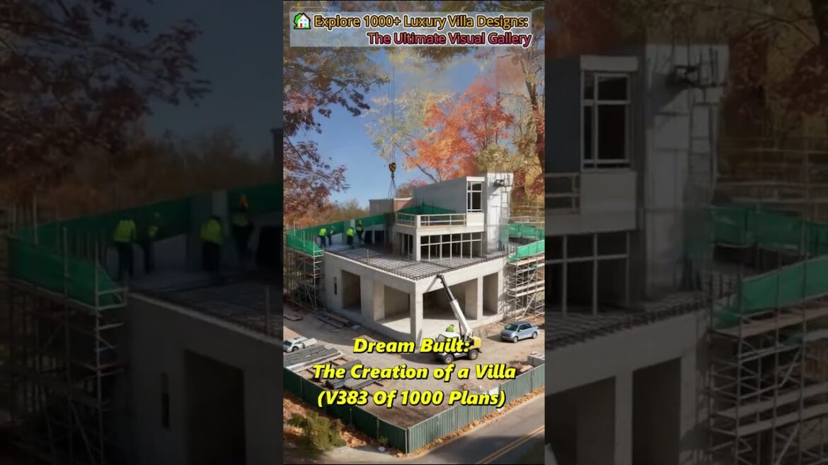 Watch This Villa Get Built From Start to Finish! Watch This Villa Get Built From Start to Finish!