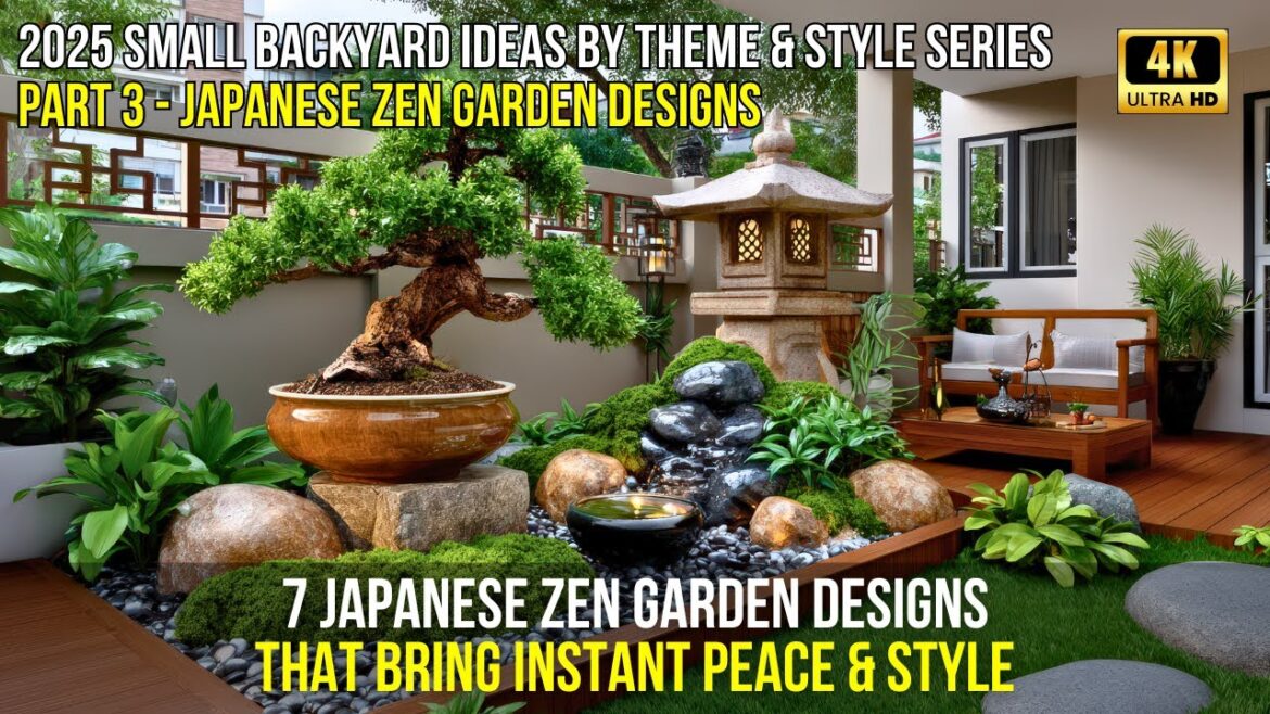 2025 Small Backyard Ideas: 7 Japanese Zen Garden Designs for Instant Peace & Timeless Style