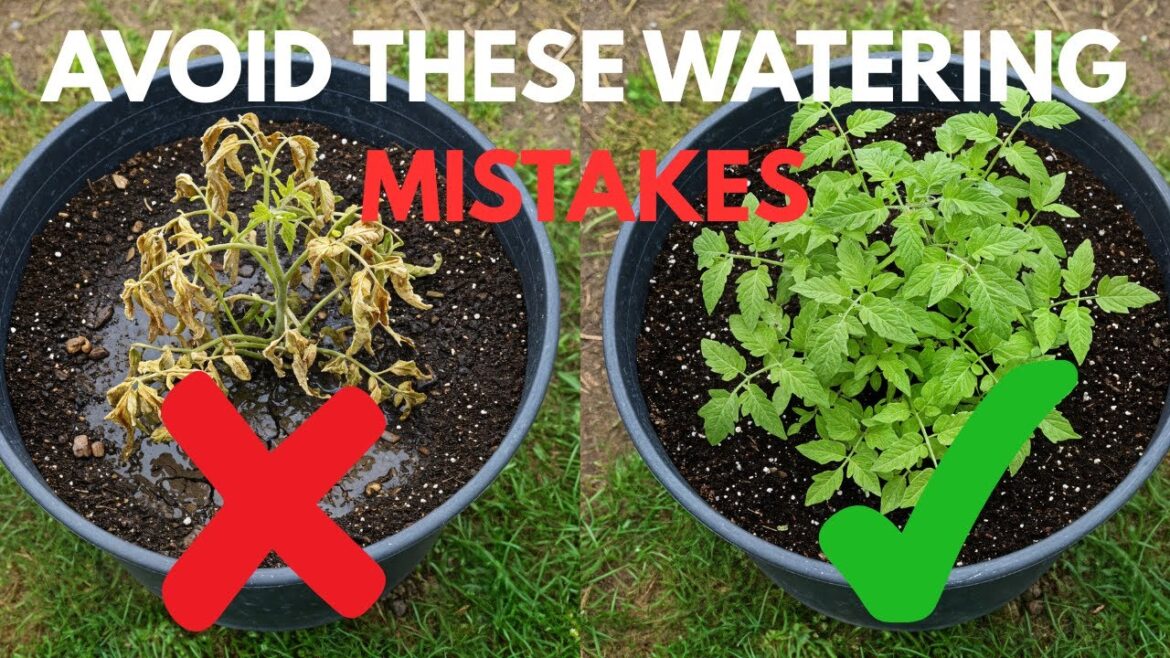 5 Container Gardening Watering Mistakes You Must Never Make