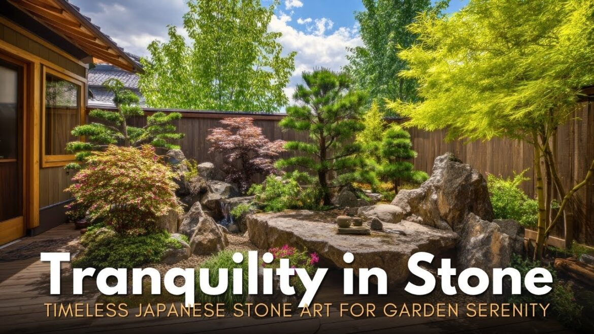 Enhance Your Garden Japanese Rock Garden Style Stone Sculptures