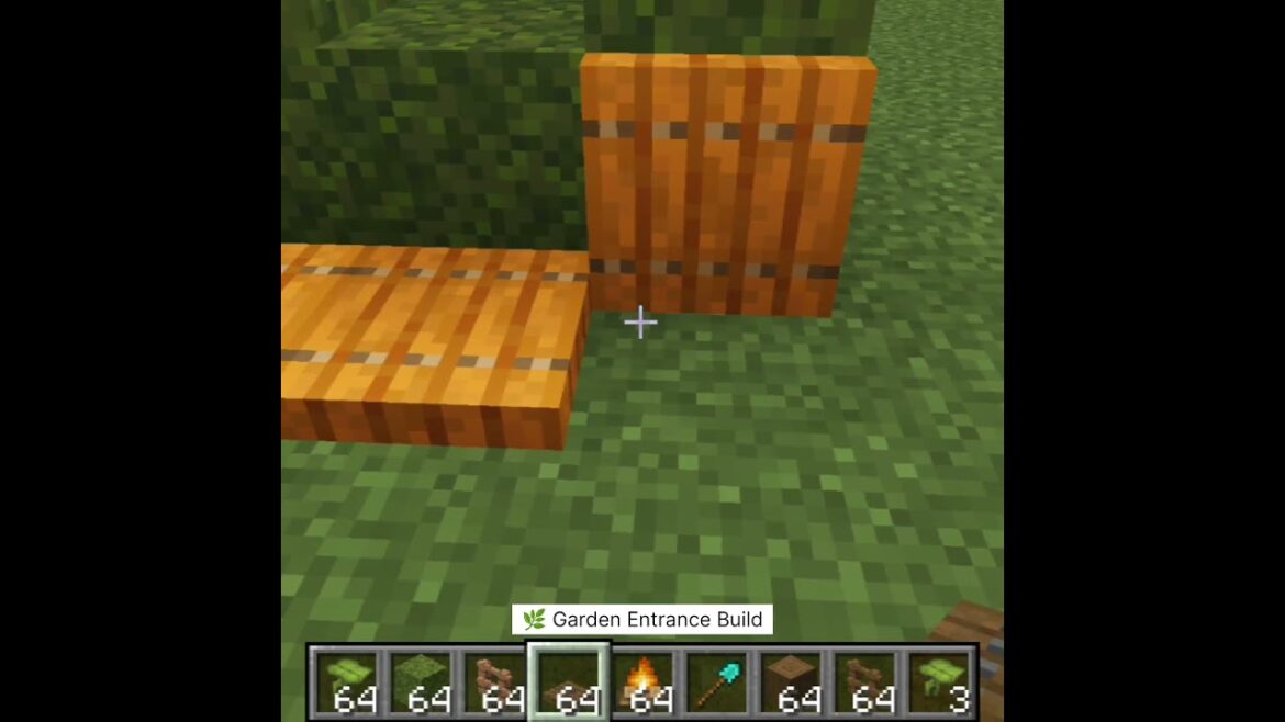 ๐ฟ Minecraft Garden Entrance Design ๐ช | Outdoor Decoration in MCPE #minecraft #trending #shorts ๐ฟ Minecraft Garden Entrance Design ๐ช | Outdoor Decoration in MCPE #minecraft #trending #shorts