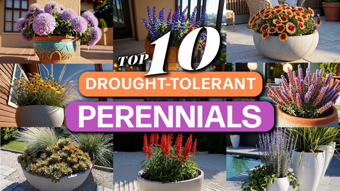 Top 10 Drought-Tolerant Perennials for Containers | Full Sun Favorites for Summer Top 10 Drought-Tolerant Perennials for Containers | Full Sun Favorites for Summer