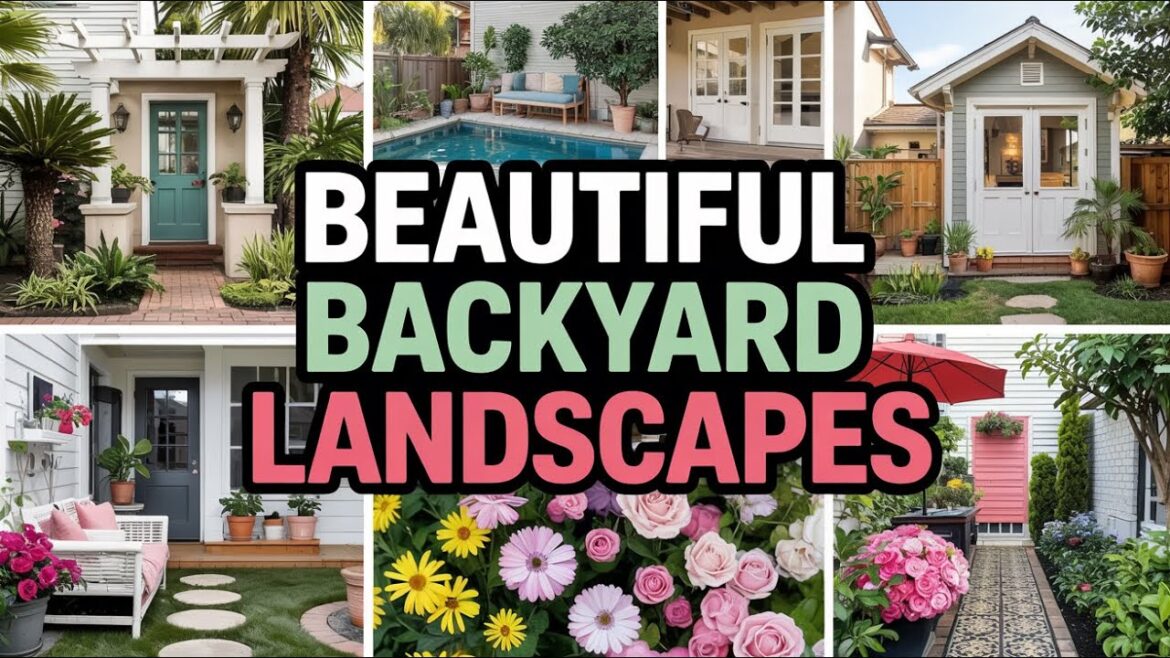 175+ Stunning Backyard Landscapes You Can Actually Create on a Budget