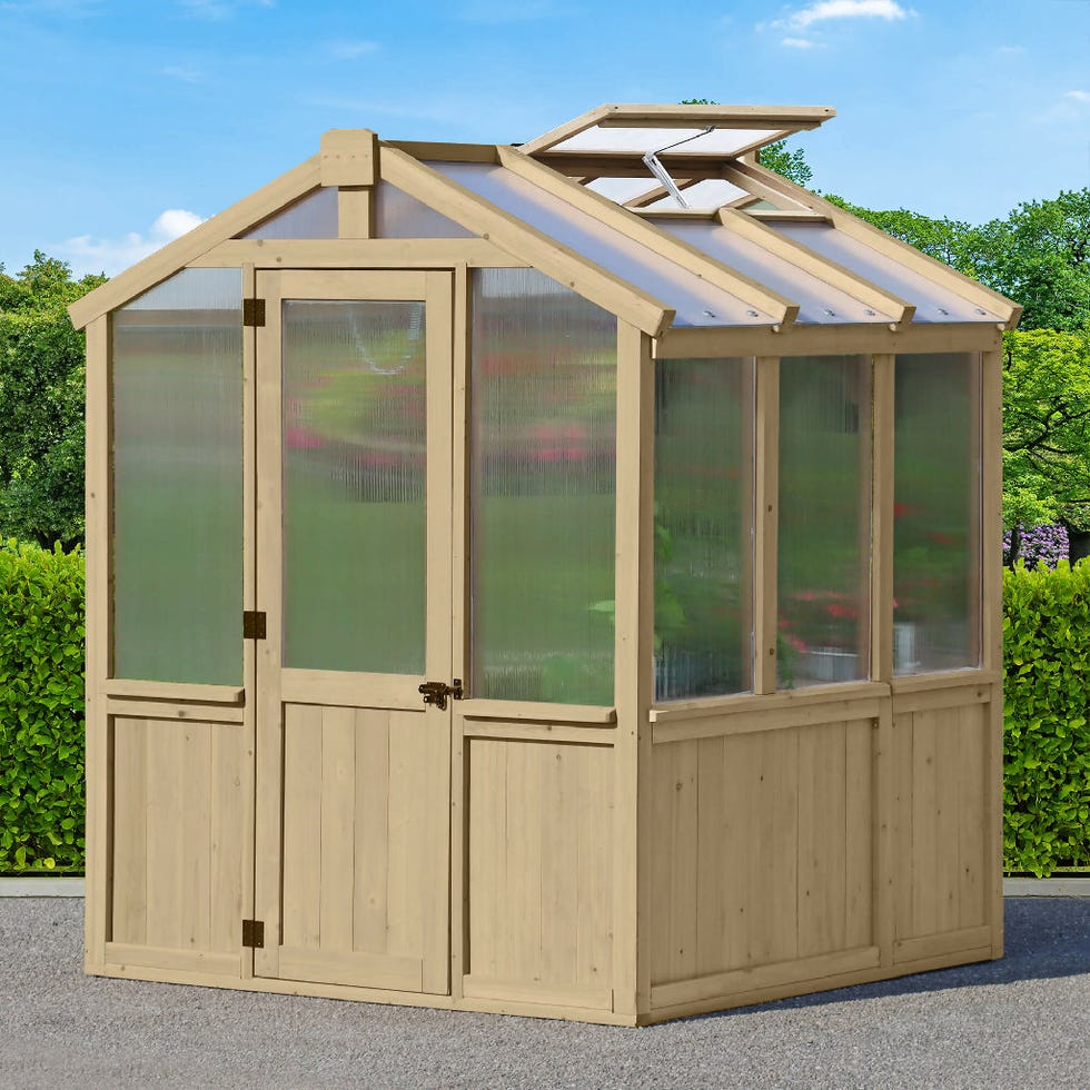 Meridian Greenhouse 6.7ft x 6ft (2.3m x 2m)