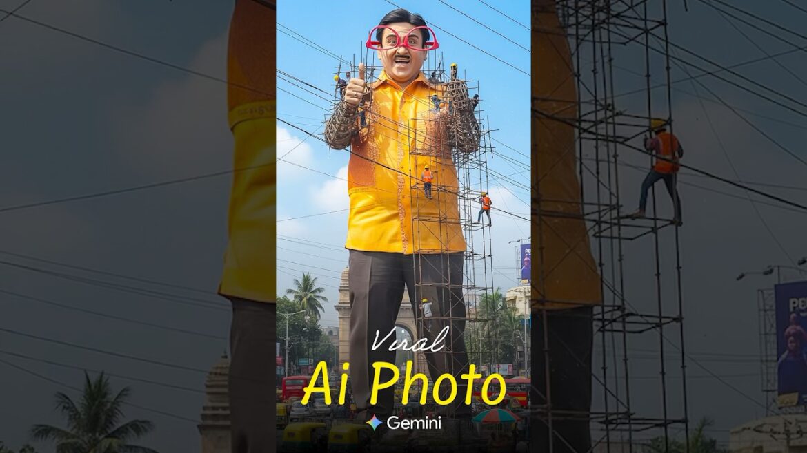 New Trending Statue photo editing prompt | Gemini ai photo editing | New trend photo frame