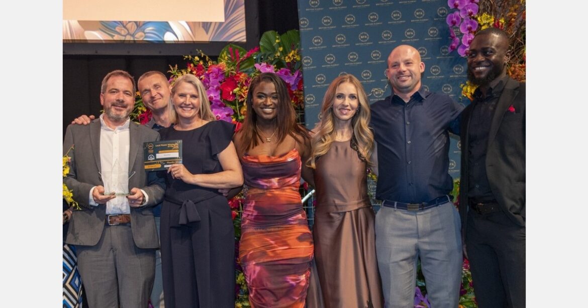 Westflor named BFA Local Wholesaler of the Year for third year running Westflor named BFA Local Wholesaler of the Year for third year running