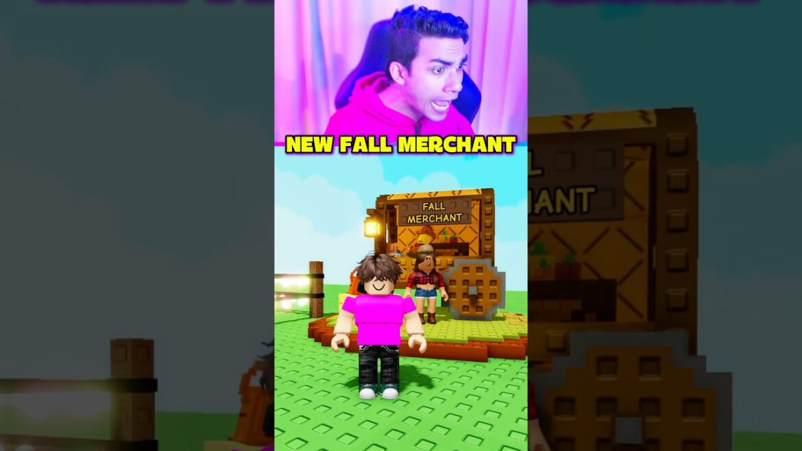 GROW A GARDEN NEW FALL MERCHANT 😱