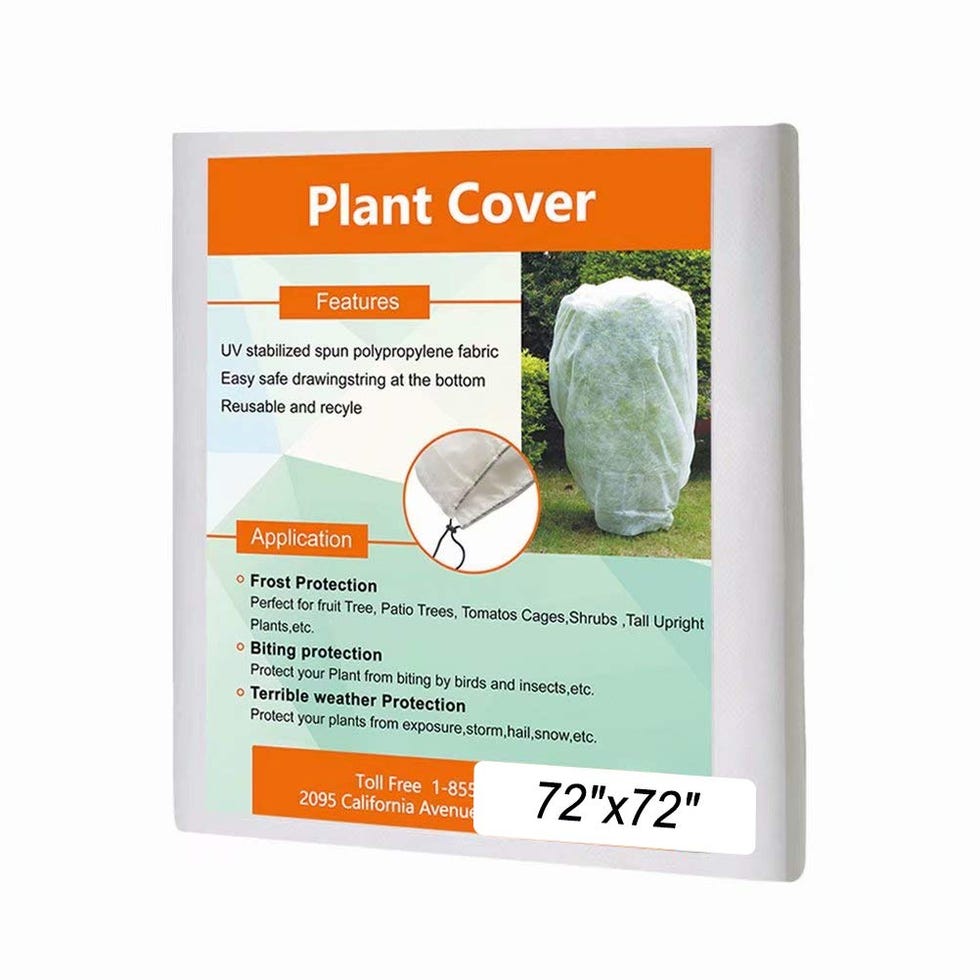 Drawstring Plant Covers, 72 x 72 inches