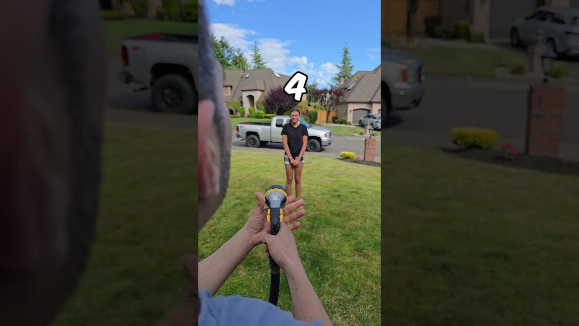 Summer Water Spray game #summeronshorts Summer Water Spray game #summeronshorts