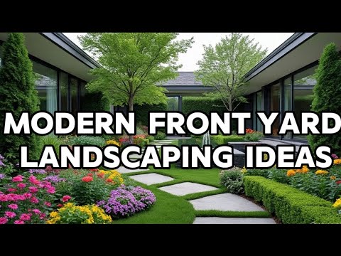 MODERN FRONT YARD GARDEN & LANDSCAPING IDEAS | TRANSFORM YOUR OUTDOOR SPACE MODERN FRONT YARD GARDEN & LANDSCAPING IDEAS | TRANSFORM YOUR OUTDOOR SPACE