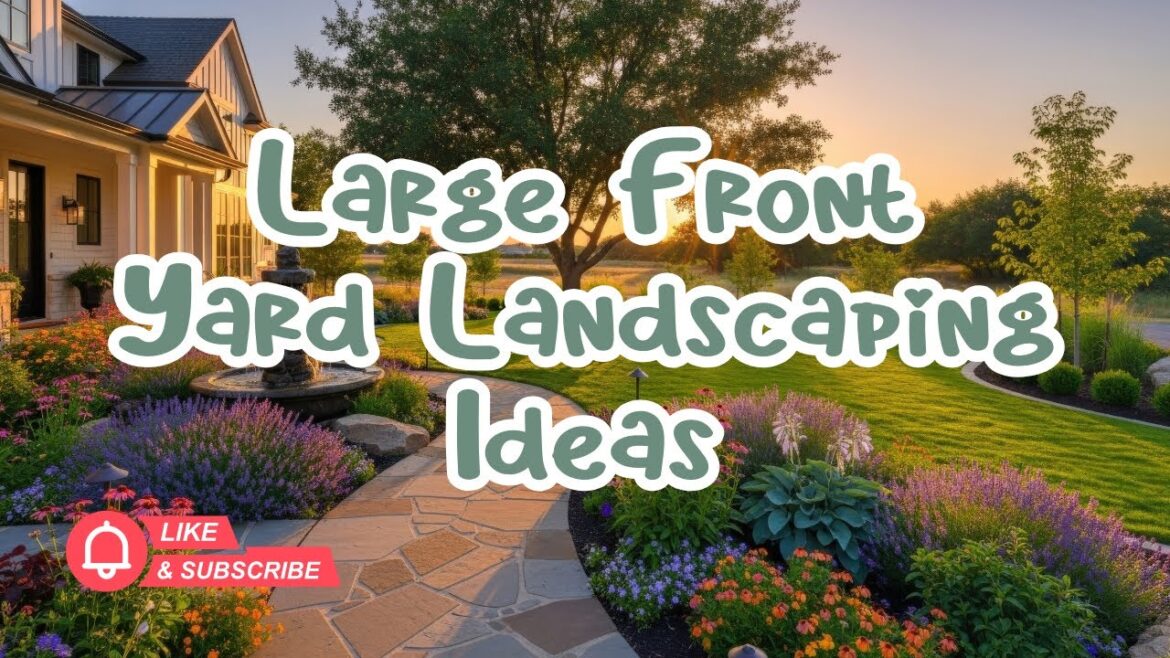 BIG Front Yard Landscaping Ideas to Try Now | Large Front Yard Landscaping Ideas BIG Front Yard Landscaping Ideas to Try Now | Large Front Yard Landscaping Ideas