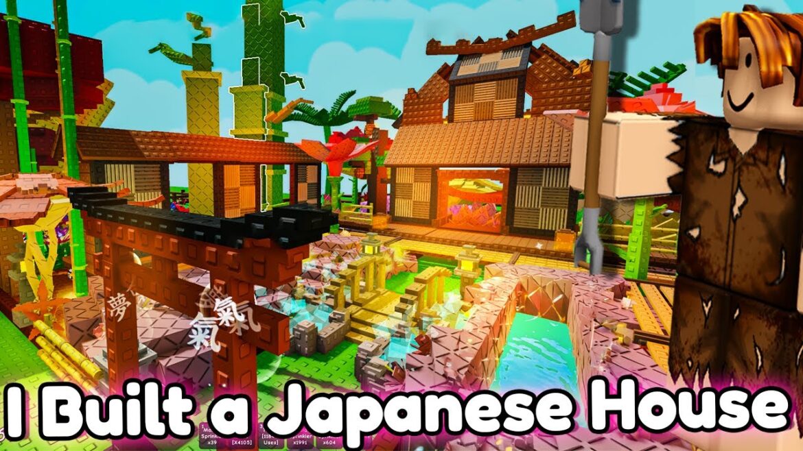 I Built a Japanese House in Grow a Garden!