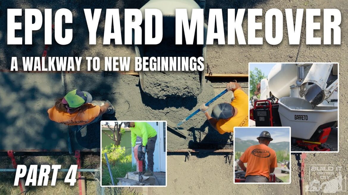Epic Yard Makeover Part 4: A Walkway to New Beginnings  |  Build it Better DIY