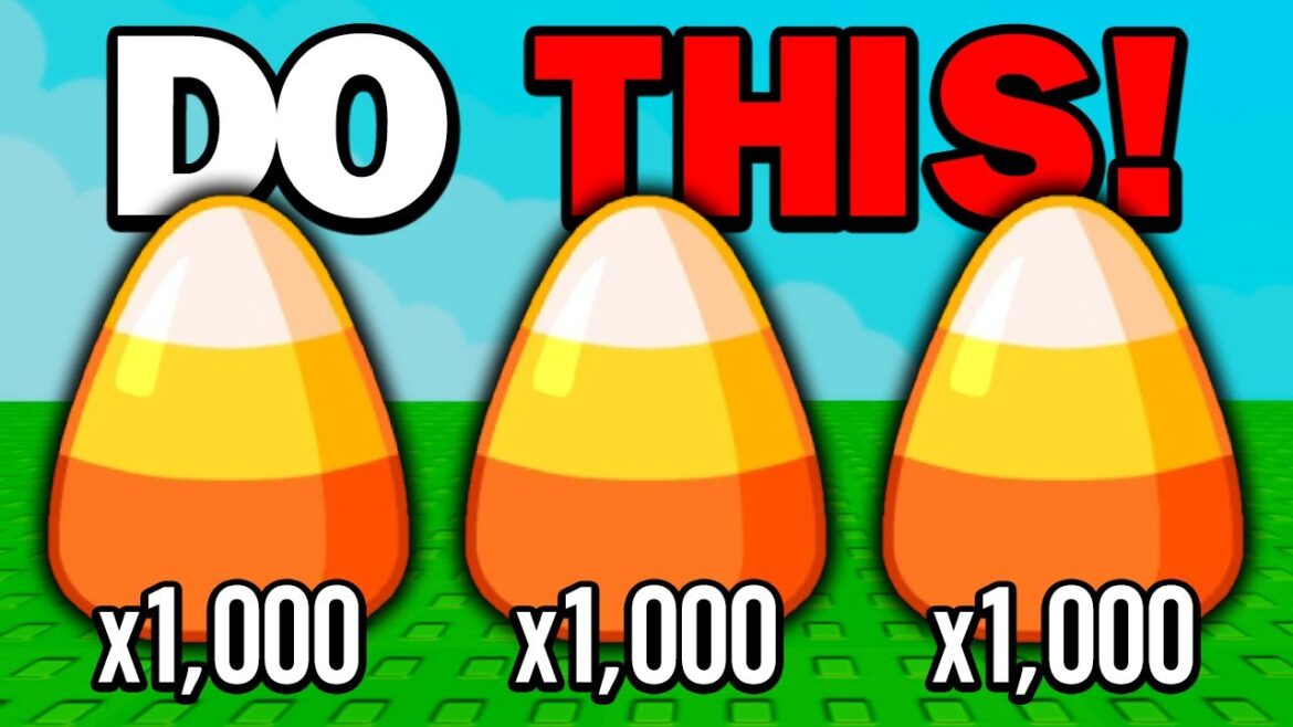 DO THIS to get CANDY CORN FAST!! in Grow a Garden Roblox DO THIS to get CANDY CORN FAST!! in Grow a Garden Roblox