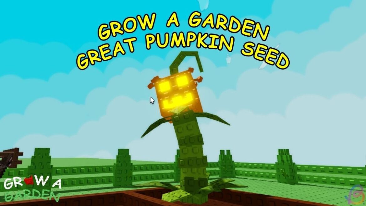 Great Pumpkin Seed Arrives in Grow a Garden Halloween Update Great Pumpkin Seed Arrives in Grow a Garden Halloween Update