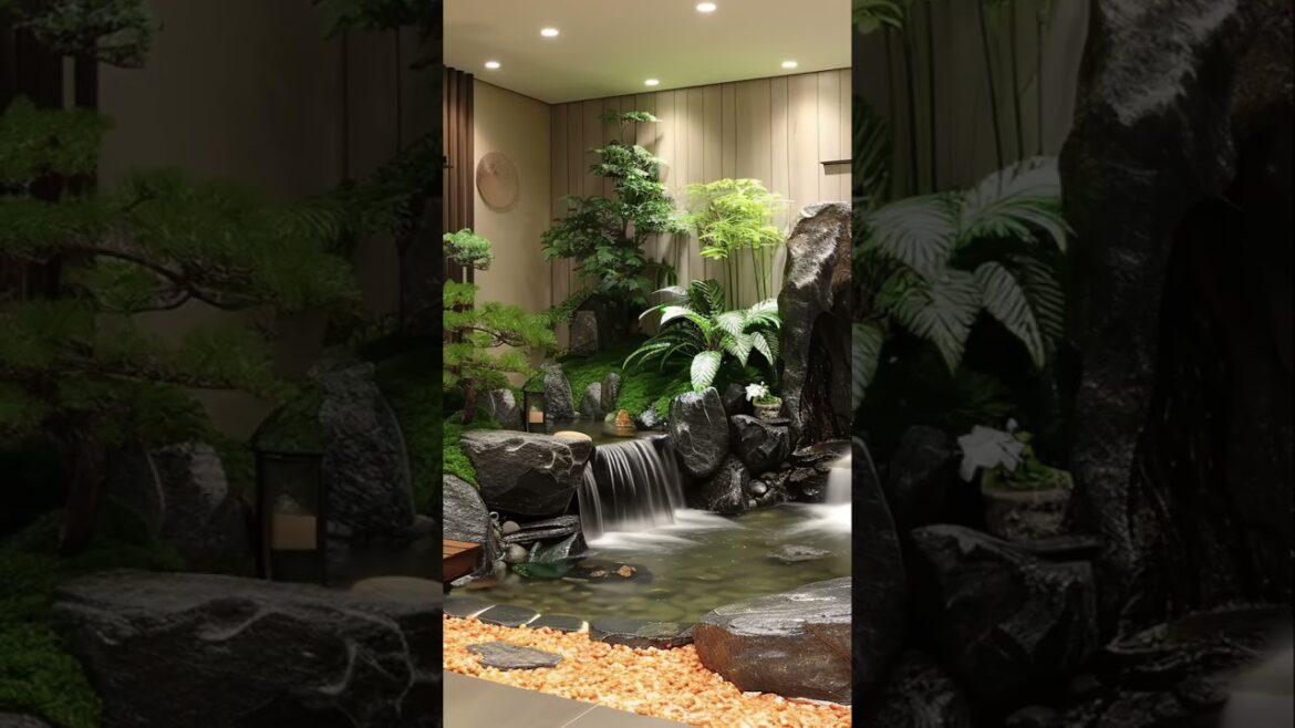 Zen Garden  Simple Japanese Indoor Oasis