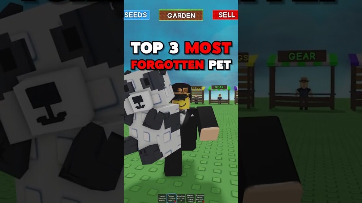 MOST Forgotten Pets in Grow a Garden! #growagarden MOST Forgotten Pets in Grow a Garden! #growagarden