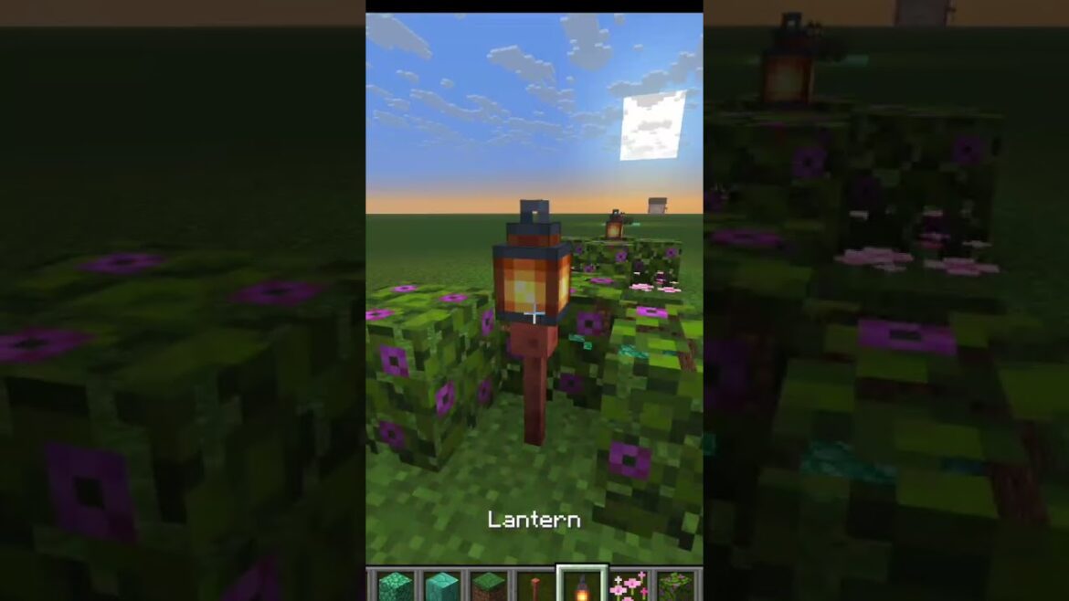 Garden decoration Idea_Water feature  #minecraft