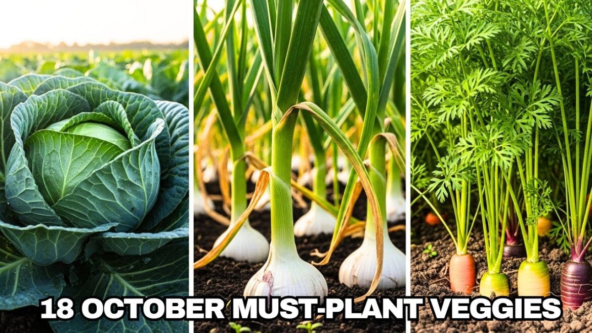 18 October Must-Plant Vegetables You’ll Regret Skipping | Get Ahead in Your Garden This Fall 18 October Must-Plant Vegetables You’ll Regret Skipping | Get Ahead in Your Garden This Fall