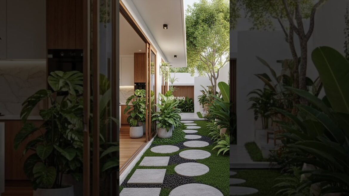 Inspirational ideas for a beautiful tropical garden to make you comfortable #home #design