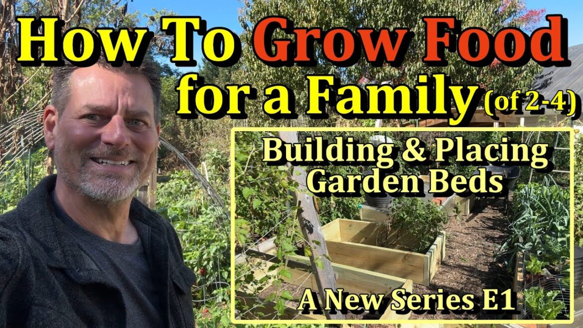 Gary Pilarchik: How to Grow Vegetables in a Raised Bed Garden for a Family (Building & Placing Raised Beds E-1) How to Grow Vegetables in a Raised Bed Garden for a Family (Building & Placing Raised Beds E-1)
