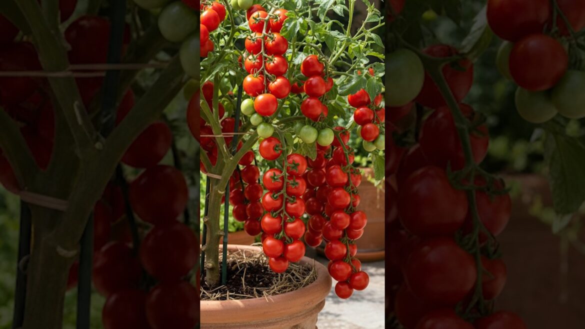 🌱 Tomato Tree Propagation Live | How to Turn a Tomato Plant into a Tree 🍅