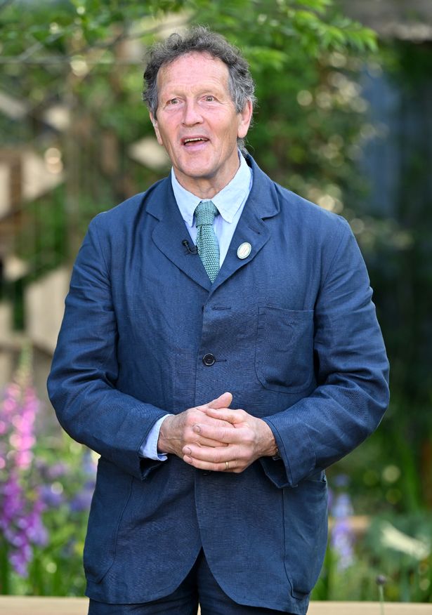 LONDON, ENGLAND - MAY 20: Monty Don attends The RHS Chelsea Flower Show at Royal Hospital Chelsea on May 20, 2024 in London, England. All the main garden categories return to the Royal Hospital Chelsea this year.  The Show Gardens along Main Avenue, Sanctuary and Feature Gardens explore themes through horticulture, while the All About Plants area in the Floral Marquee focuses on planting. This year is billed as the most sustainable to date. (Photo by Jeff Spicer/Getty Images)