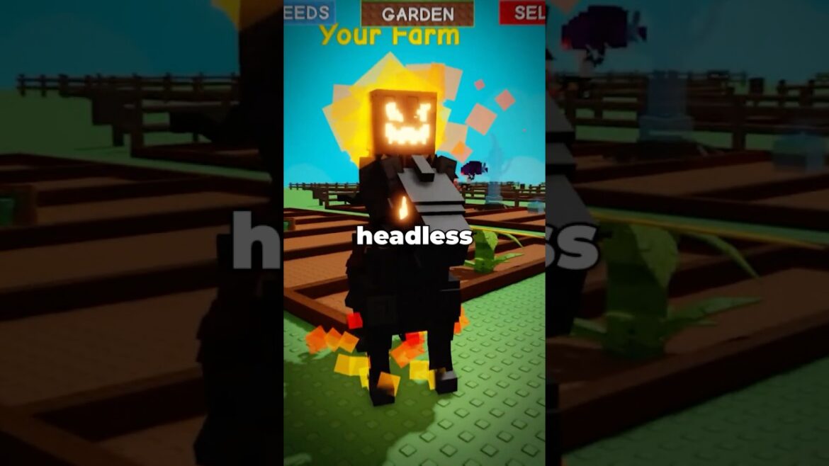 The New Headless Horseman in Grow a Garden...