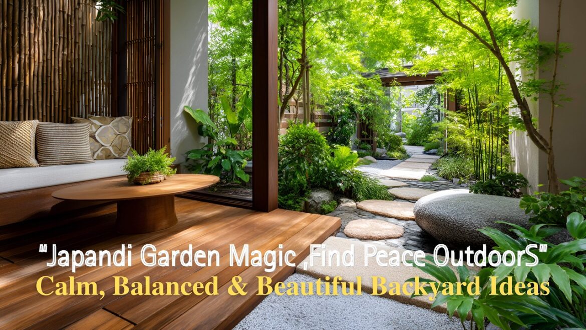 Japandi Backyard Garden | Calm, Balanced, and Beautiful Japandi Backyard Garden | Calm, Balanced, and Beautiful