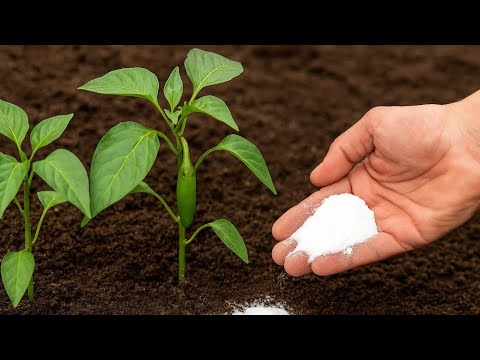 Just 1 tablespoon and peppers will grow overnight! You won’t be able to harvest them!!! Just 1 tablespoon and peppers will grow overnight! You won't be able to harvest them!!!