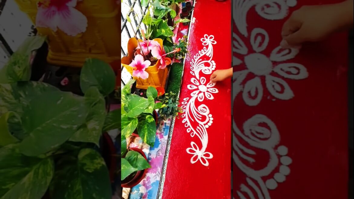 BEAUTIFUL SIMPLE BORDER 😍#shorts #viral #love #trending #youtube #youtubeshorts #trendingshorts#art