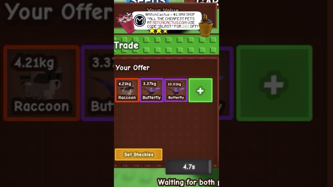 15s Titanic Peacock 85 Kg Insane Offer ๐ฑ in Grow A Garden #growagarden #roblox 15s Titanic Peacock 85 Kg Insane Offer ๐ฑ in Grow A Garden #growagarden #roblox